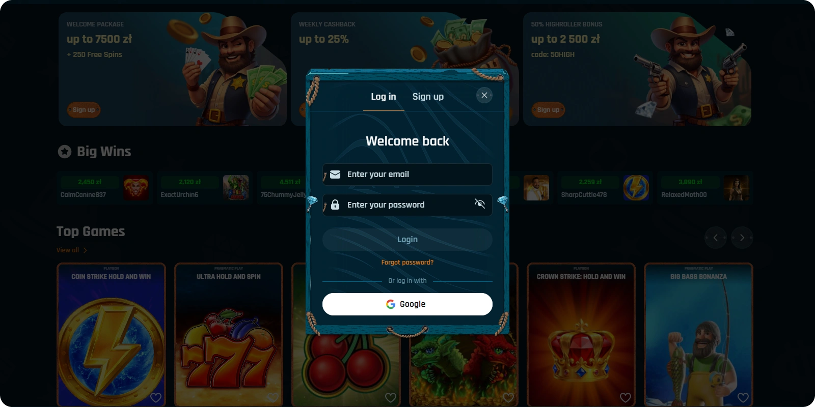 Ringospin Casino Login Page for Returning Players