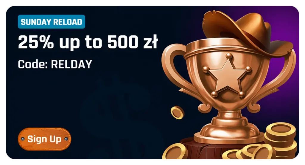 Ringospin Sunday Reload Bonus 25 Percent up to 500